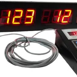 microdesigns 3-number Token Display system with English & Hindi voice announcement; 5 m cable Indoor PA System image 3