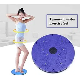 Ab Exerciser,Gym - Multipurpose Fitness Equipment for Men and Women Unisex 4 in 1 Tummy Twister image 2