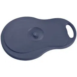 Manu Global Unisex Polypropylene Adult Bed Pan with Lid Cover for toileting bedridden patients Autoclavable Sleek Model image 3