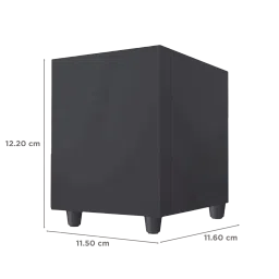 Creative Pebble Plus 16W Multimedia Speaker (45 Degree Elevated Drivers, 2.1 Channel, Black) image 2