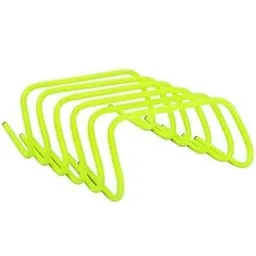 TASCO SPORTS Plastic Speed Training Agility Exercise & Fitness Hurdles (9 Inch) – Speed Training Hurdles for Athletes, Agility Hurdles 9 Inch for Fitness, Sprint, and Football Training Pack of 12 image 1