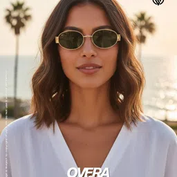 lm eyewear UV Protection Oval Sunglasses (Free Size)-picture-18