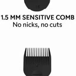 DRUMSTONE Waterproof Men's Body Trimmer for Sensitive Areas | Rechargeable Trimmer 5 min Runtime 5 Length Settings image 2