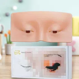 asija makeovers High quality best Eye dummy for makeup practice board Hair Extension-picture-10