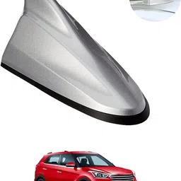 ccmm Unique New Design Shark Shape Waterproof Silver Shinny Antenna For Car-70 Universal Silver Waterproof Car Roof Shark Antenna-70 Satellite Vehicle Antenna-picture-25
