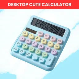 frony Desktop Calculator, 12-Digit Large LCD and Large Buttons for Office, Homes A310 Basic Calculator-picture-14