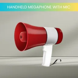 King Bhopu with High Volume Speaker, Battery Backup and Recording FeatureW206 Handheld Megaphone and Rechargeable Siren Loudspeaker With USB/Memory CardL121 Outdoor PA System-image-44