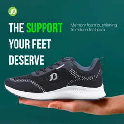 doctor extra soft Men Running Shoe with Memory Foam Insole & Ultrasoft Outsole|Sports,Gym,Training Running Shoes For Men image 2