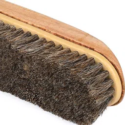 LOUIS STITCH Horse Hair Shoe Brush with Wooden Handle Brush-picture-12