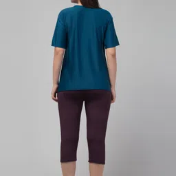 ullaspemium ULSP-SWI-052 Solid Women Swim-dress Dark Green Swimsuit image 2