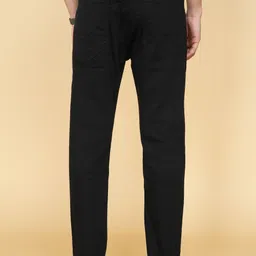 u.s. polo assn. denim co. Men Tapered Fit Mid Rise Black Jeans image 4