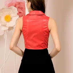 tandul Solid Women Waistcoat image 2