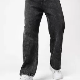 nalaka Men Loose Fit Mid Rise Grey Jeans-picture-17