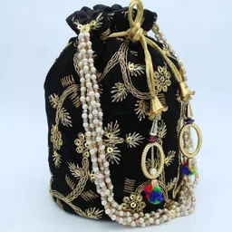 radha's Women Black Potli-picture-14