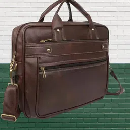 house of common Men & Women Brown Messenger Bag-picture-22