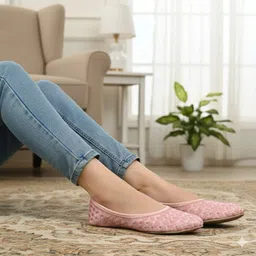 bifeet Floral Design Jutis Bellies For Women-picture-21