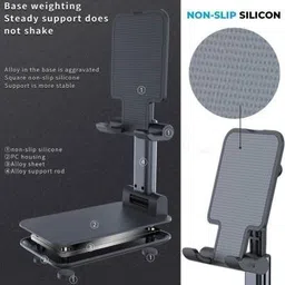 BSVR Portable 021 Adjustable for all mobile Playing Games,charging & Online Classes Mobile Holder image 4