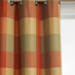 ubh 213 cm (7 ft) Door Polyester Semi Transparent Curtain (Pack Of 2) image 2