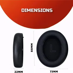 Crysendo Headphone Cushion for Anker Soundcore Life Q10 / Q10 Bluetooth Headphones Over The Ear Headphone Cushion image 2