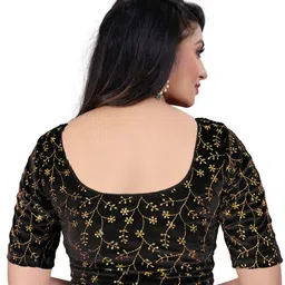 pu fashion U-Neck Women Blouse image 2