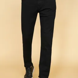 u.s. polo assn. denim co. Men Tapered Fit Mid Rise Black Jeans image 1