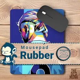 The Desi Monk Haaland 9 Anti Skid Mouse Pad for Laptops and Computers Non Slip Base Mousepad image 3