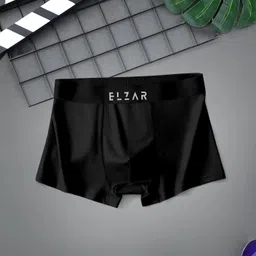 elzar Pack of 3 Solid Men Trunk image 4