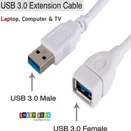 Sharp beak Reversible USB 2.0 2 A 1.5 m SBUSBMF3.0 Full Copper image 4