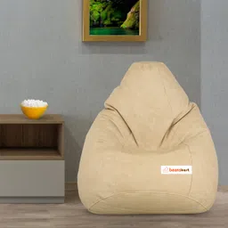beanskart XXXL Tear Drop Bean Bag Cover (Without Beans)-picture-40