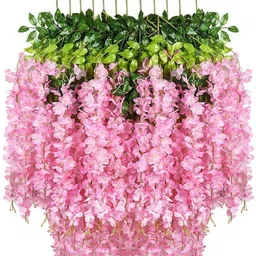 kanha Pink Westeria Artificial Flower-picture-12