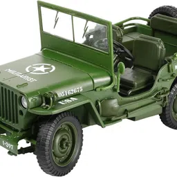 magicwand 1:18 Die-Cast Willlys Jeeep with Open Bonnet,Front Windscreen & Working Steering-picture-19