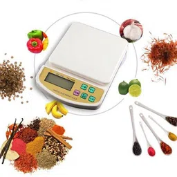 HEMJEX SF-400 7Kg Digital Electronic Kitchen Weighing Scale (Off-White) Weighing Scale image 3