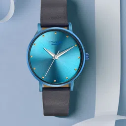 sonata Poze Blue Dail Blue Strap Analog Watch- For Women SP80017QL01-picture-15