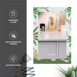 flipkart perfect homes 3 Bathroom Mirror image 4