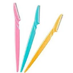criyale 3 Pcs Eyebrow, Neck, Face, Upper Lips Unnecessary Hairs Shaping Trimmer Unwanted Hair Removal Shaper Shaver Disposable Razor Tool, Men & Women-picture-21