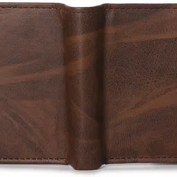 samtroh Men Casual Brown Artificial Leather Wallet image 3