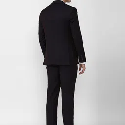 peter england Men 3 Piece Suit Self Design Suit image 4