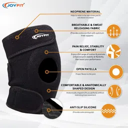 joyfit Knee Cap for Knee Pain, Gym, Sports, Running Knee Support image 2