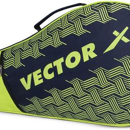 vector x Aero Bag 2 compartments Capacity Upto 10 Badminton,6 Squash or 4 Tennis Racquets-picture-47