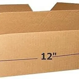 secureship Corrugated Cardboard Shifting, Packing, Moving, Box Size : 12x4x3 Inch Packaging Box-picture-35