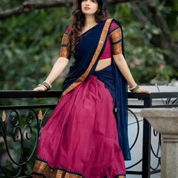 pavitraa sarees Embroidered Semi Stitched Lehenga Choli-picture-10