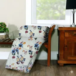 home stylish Floral Double AC Blanket for AC Room-picture-12