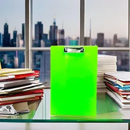 greeshma Unbreakable Exam Pad with (Small Size 11x10 inch Jute Lunch Bag Free) image 4