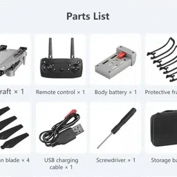 enerprise M ONE Drone (Black)|Dual Battery Pack|GPS Navigation|4K UHD Camera+1080P| Drone image 4