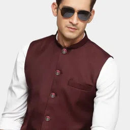 rocksy Solid Men Waistcoat image 4
