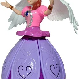 my online retail Dancing Angel Girl Baby Toy For Kids (Multicolor) image 2