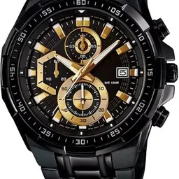 paltinum Chronoworking Men’s Black Chronograph Watch with Golden Detailing & Date Display Analog Watch - For Men Luxury Watch for Men – Stainless Steel Analog-picture-10