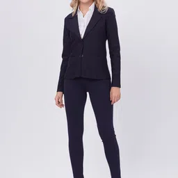 sanjitgarments Women Solid Single Breasted Casual Blazer image 5