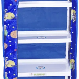 flipzon XL Multipurpose 6 Shelve PVC Collapsible Wardrobe image 2