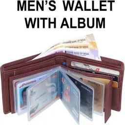 kastner Men Casual Brown Artificial Leather RFIDWallet image 3